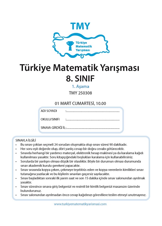 8. Sınıf TMY
